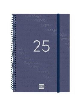 Agenda Finocam YEAR Azul A5 15,5 x 21,2 cm 2025