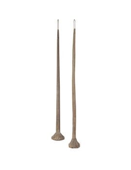 Figura Decorativa Home ESPRIT Natural 15 x 15 x 130 cm