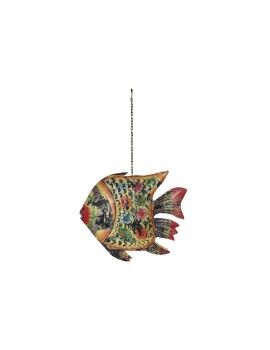 Figura Decorativa Home ESPRIT Multicolor Peixe 80 X 12 X 60 cm