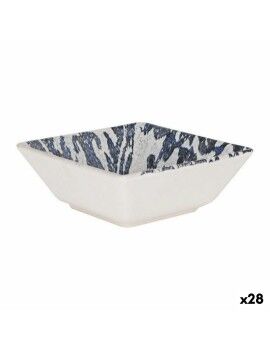 Tigela La Mediterránea Horus Porcelana Branco 13 x 13 x 5 cm (28 Unidades)