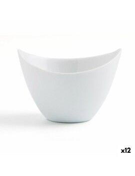 Cuenco Quid Gastro Fun Aperitivo Blanco Cerámica 9 x 6 cm (12 Unidades)