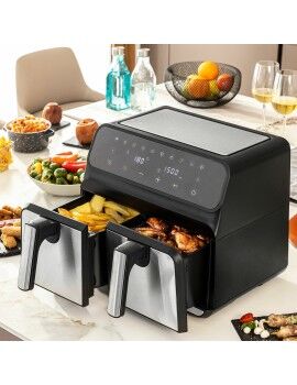 Fritadeira de Ar InnovaGoods Preto 3400 W 8 L Aço inoxidável (Recondicionado C)