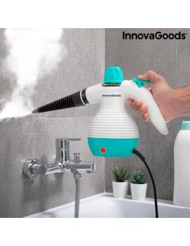 Vaporeta de Mano Multiusos con Accesorios 9 en 1 InnovaGoods Steany 0,35 L 3 Bar 1000W Eléctrico...