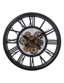 Reloj de Pared Alexandra House Living Negro Acrílico Plástico 51 x 8 x 51 cm