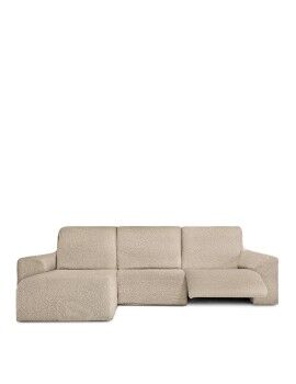 Funda para chaise longue de brazo corto izquierdo Eysa ROC Beige 120 x 120 x 360 cm