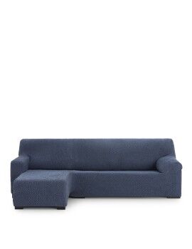 Capa para chaise longue de braço curto esquerdo Eysa THOR Azul 110 x 110 x 310 cm