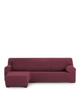 Capa para chaise longue de braço curto esquerdo Eysa THOR Castanho-avermelhado 110 x 110 x 310 cm