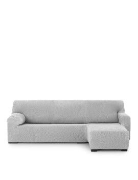 Funda para chaise longue de brazo corto derecho Eysa THOR Gris 110 x 110 x 310 cm