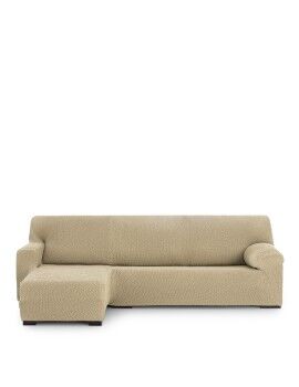 Funda para chaise longue de brazo corto izquierdo Eysa THOR Beige 110 x 110 x 310 cm