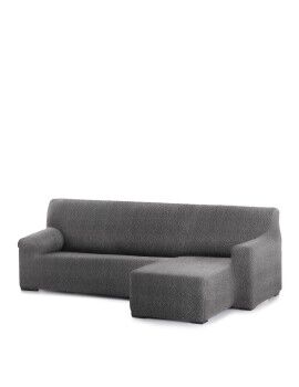 Capa para chaise longue de braço curto direito Eysa ROC Cinzento escuro 120 x 120 x 360 cm