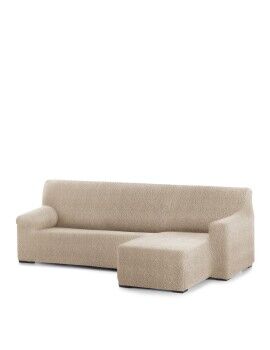 Funda para chaise longue de brazo corto derecho Eysa ROC Beige 120 x 120 x 360 cm