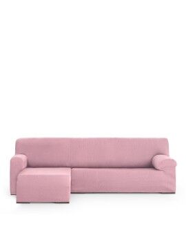 Funda para chaise longue de brazo largo izquierdo Eysa ULISES Rosa Rosa claro 110 x 110 x 310 cm