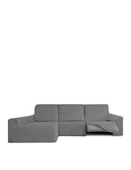 Funda para chaise longue de brazo largo izquierdo Eysa ROC Gris claro 180 x 120 x 360 cm