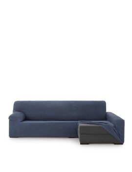 Funda para chaise longue de brazo largo derecho Eysa THOR Azul 170 x 110 x 310 cm