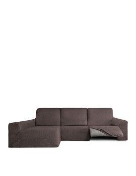 Funda para chaise longue de brazo largo izquierdo Eysa ROC Marrón 180 x 120 x 360 cm