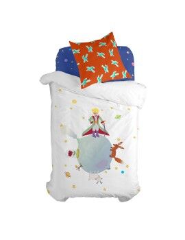 Juego de funda nórdica HappyFriday Le Petit Prince Multicolor Cama de 80 2 Piezas