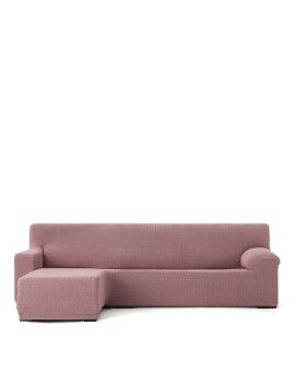 Funda para chaise longue de brazo corto izquierdo Eysa JAZ Rosa 120 x 120 x 360 cm