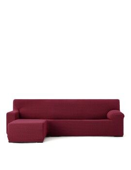 Capa para chaise longue de braço curto esquerdo Eysa JAZ Castanho-avermelhado 120 x 120 x 360 cm