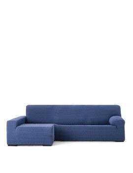 Funda para chaise longue de brazo largo izquierdo Eysa JAZ Azul 180 x 120 x 360 cm