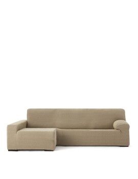 Capa para chaise longue de braço comprido esquerdo Eysa JAZ Bege 180 x 120 x 360 cm