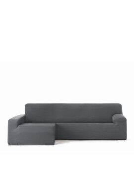 Capa para chaise longue de braço comprido esquerdo Eysa BRONX Cinzento escuro 170 x 110 x 310 cm