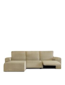 Funda para chaise longue de brazo corto izquierdo Eysa JAZ Beige 120 x 120 x 360 cm