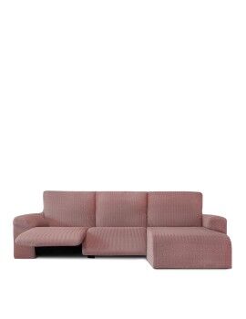 Funda para chaise longue de brazo corto derecho Eysa JAZ Rosa 120 x 120 x 360 cm