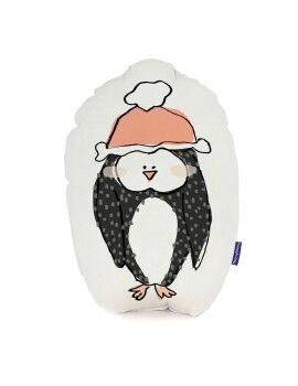 Almofada HappyFriday Moshi Moshi Multicolor Pinguim 40 x 30 cm