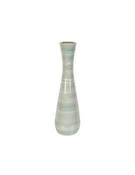 Vaso Romimex Azul Branco Cerâmica 20 x 69 x 20 cm