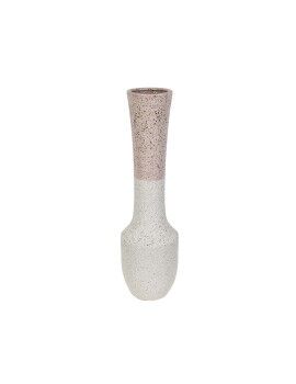 Vaso Romimex Branco/Rosa Cerâmica 19 x 68 x 19 cm