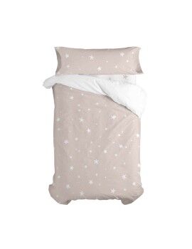 Juego de funda nórdica HappyFriday Basic Kids Rosa Cama de 105 2 Piezas