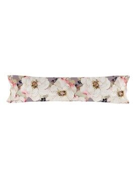 Capa de almofada HappyFriday White Peonies Multicolor Casal 45 x 155 cm