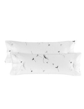 Funda de almohada HappyFriday Blanc Dandelion Multicolor 45 x 110 cm (2 Unidades)