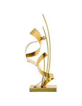 Figura Decorativa Alexandra House Living Dourado Abstrato 24 x 20 x 61 cm