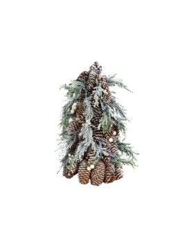 Árbol de Navidad Romimex Verde Gris Polietileno Piña de pino Abeto 17 x 37 x 17 cm