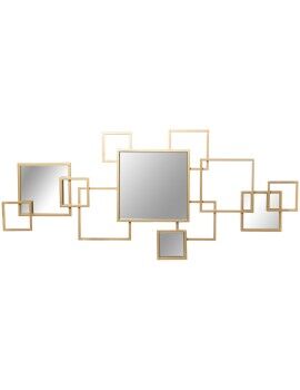 Espejo de pared Alexandra House Living Dorado Metal 7 x 113 x 53 cm