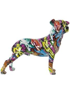 Figura Decorativa Alexandra House Living Multicolor Plástico Cão 13 x 29 x 26 cm