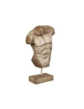 Busto Romimex Bege Resina Torso 17 x 68 x 40 cm