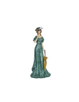 Figura Decorativa Romimex Multicolor Resina Lady 16 x 40 x 14 cm