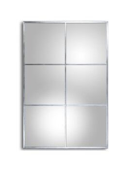 Espejo de pared Alexandra House Living Plateado Metal Ventana 7 x 114 x 79 cm