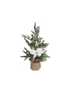 Árvore de Natal Romimex Branco Castanho Verde Bloemen 35 x 60 x 35 cm