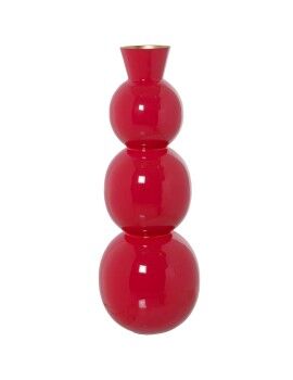 Vaso Alexandra House Living Vermelho Metal 17 x 17 x 45 cm