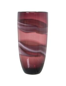 Vaso Alexandra House Living Vermelho Cristal 18 x 17 x 34 cm