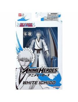 Figura articulada Bandai Anime Heroes: Bleach - White Kurosaki Ichigo 17 cm