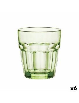 Vaso Bormioli Rocco Rock Bar Verde Vidrio 270 ml (6 Unidades)