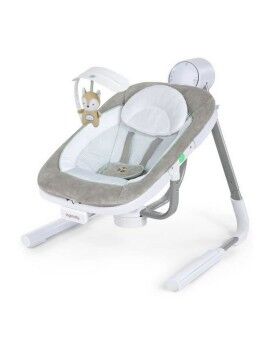 Hamaca para Bebé Ingenuity Dual-Direction Swing Blanco Gris