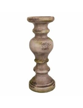 Figura Decorativa Alexandra House Living Fibra de Vidrio Magnesio Columna 18 x 50 x 18 cm