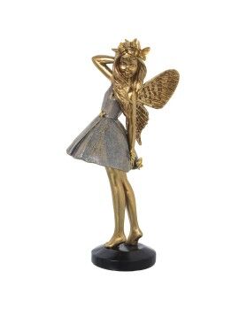 Figura Decorativa Alexandra House Living Dourado Acrílico Plástico Melamina Fada