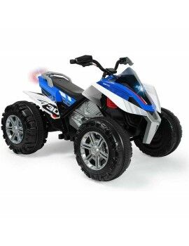 Quad Eléctrico Injusa Rage Luz Azul Blanco 12 V