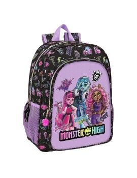 Mochila Escolar Monster High Creep Negro 33 x 42 x 14 cm